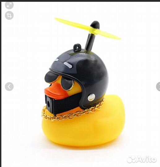 Уточка в шлеме