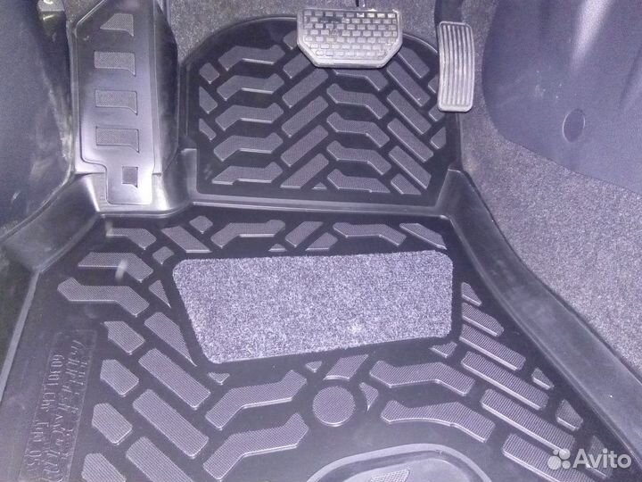 Коврики в салон Chery Tiggo 3 (2017-н.в.) с бортом