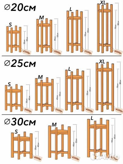 Подставки для цветов от производителя
