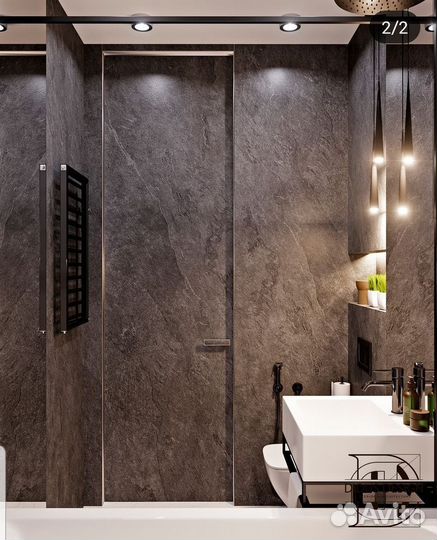 Скрытые двери под покраску