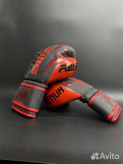 Боксерские перчатки Venum RWS Black Red