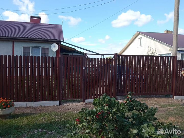 Откатные ворота под ключ с установкой