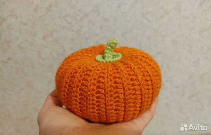 Вязаные овощи, фрукты, еда