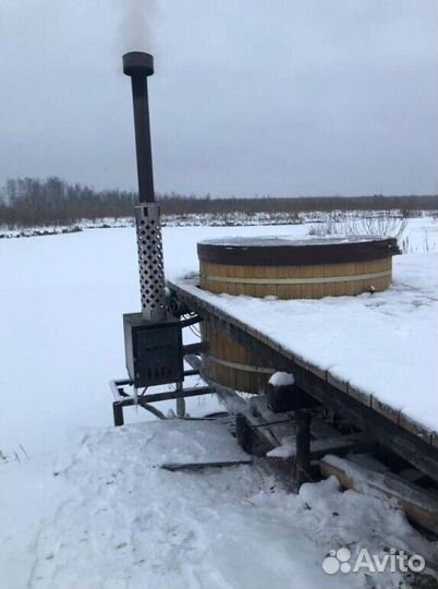 Купель композитная с подогревом S2456L/5