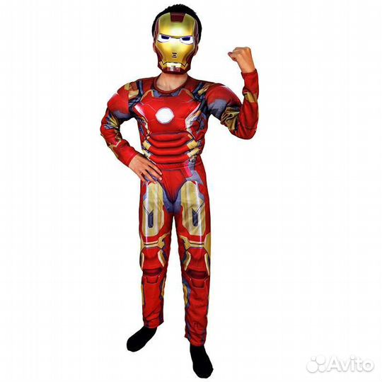 Новый. Детский костюм Железный человек, Супергерой