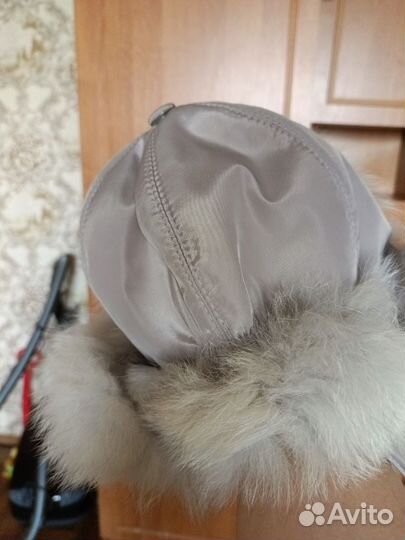 Шапка ушанка меховая женская натуральная