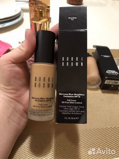 Тональный крем YSL Clinique Bobbi Brown MAC