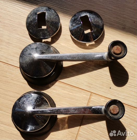 Ручка стеклоподъемника ваз 2101 хром СССР