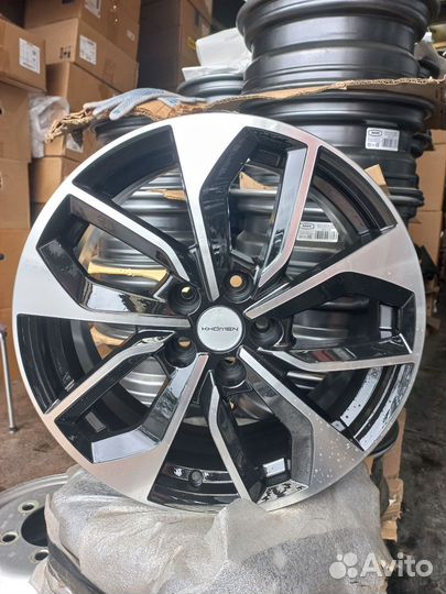 Диски R17 5x108 Khomen Wheels 1703 BFR
