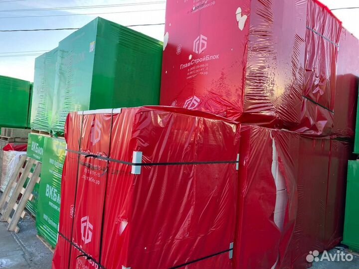 Газоблок все размеры кондиция D500