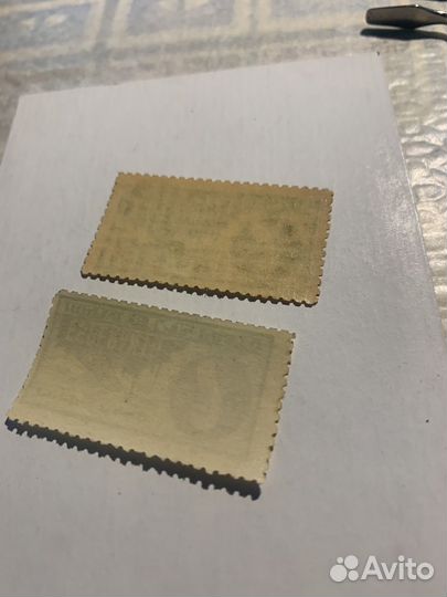 Почтовые марки СССР1927