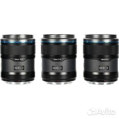 Sirui Sniper 23/33/56mm F1.2 for Sony