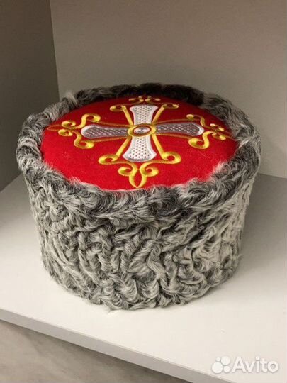 Кубанка серый каракуль