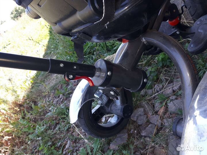 Велосипед коляска с ручкой