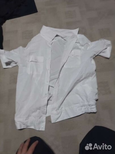 Рубашка белая мвд