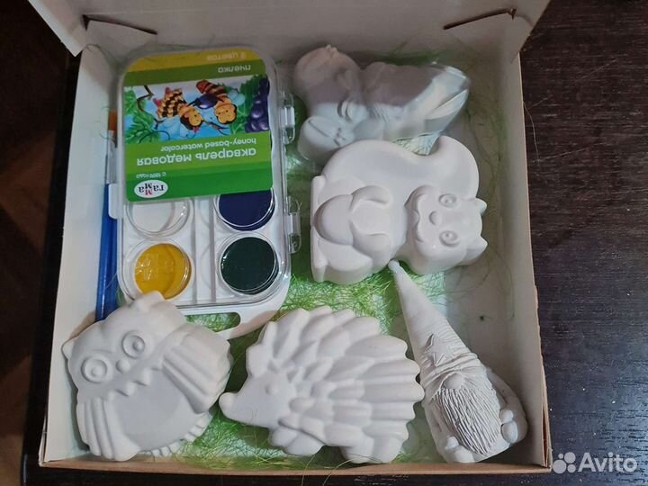 Фигурки из гипса для раскрашивания