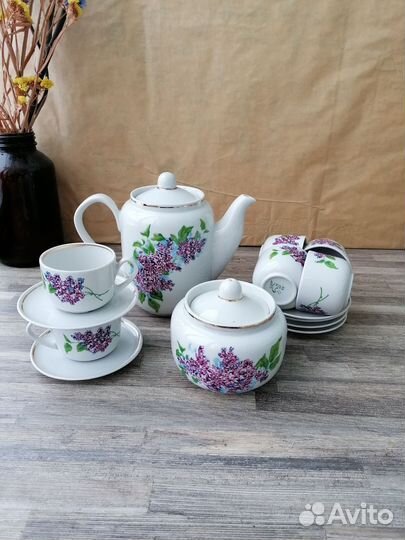 Кофейный сервиз времен СССР