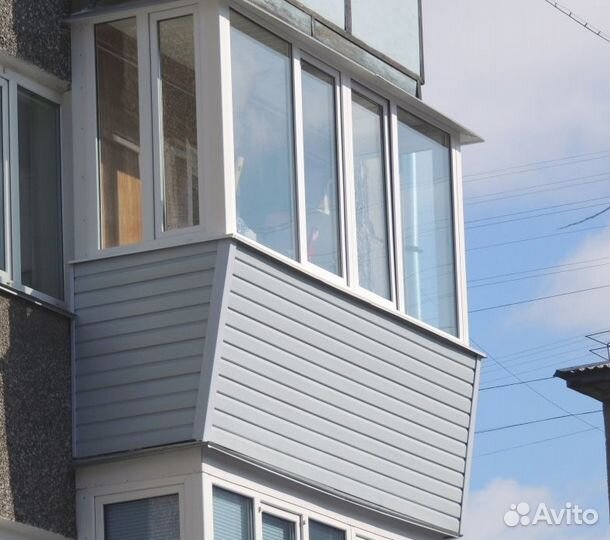 Балкон окна остекление