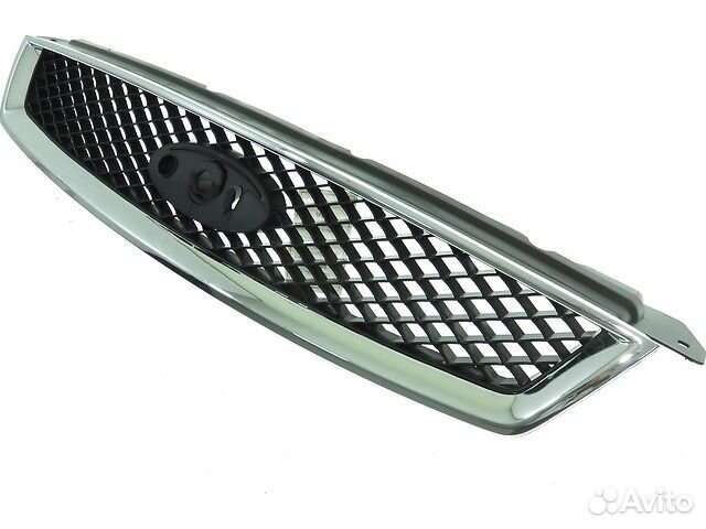 Решетка радиатора (черная с хромом) Focus