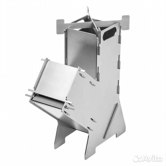 Турбо печь походная складная Helios