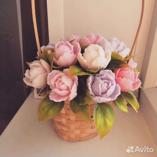 Букет из мыла