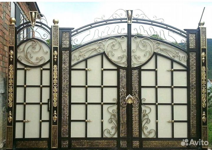 Кованые ворота