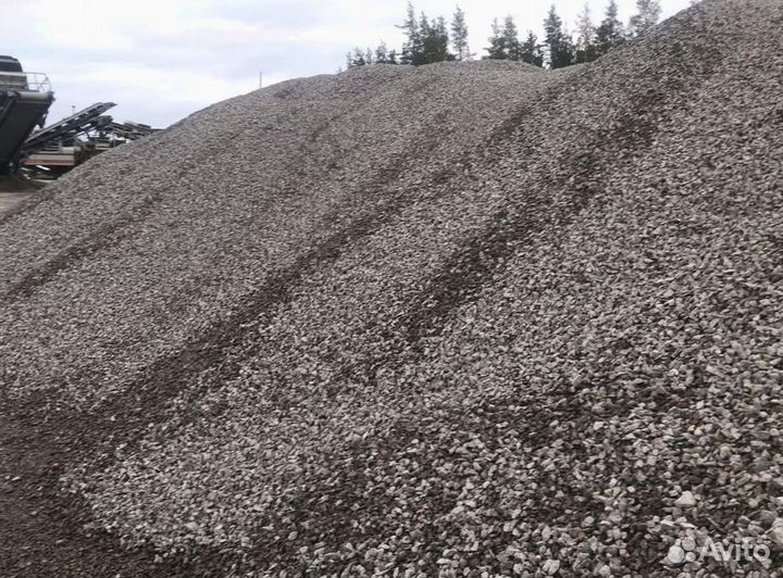 Щебень гранитный в наличии