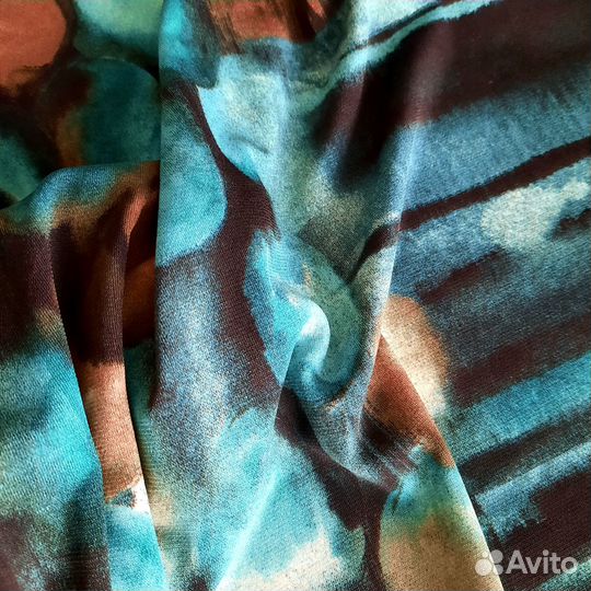 Отрез ткани трикотаж масло 2,08 м