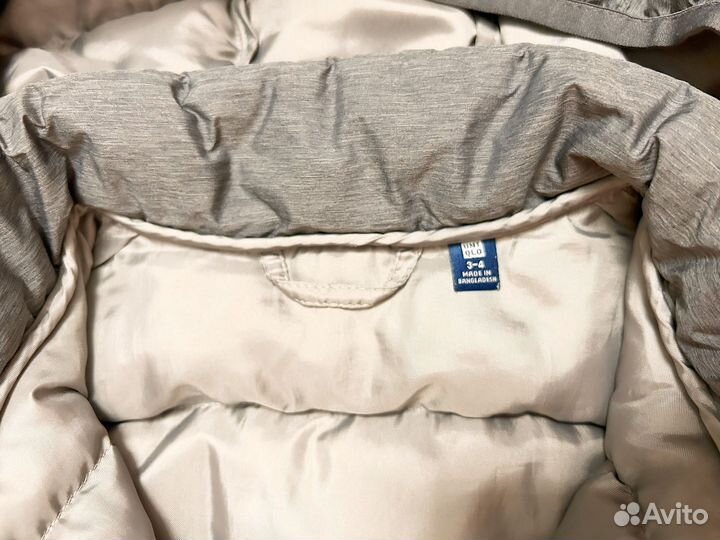 Uniqlo детский пуховик