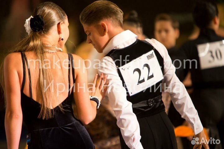 Латинское платье Ю-1 для спортивных бальных танцев