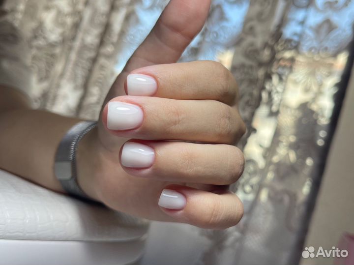 Наращивание ногтей на дому маникюр