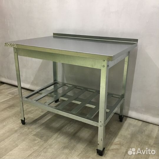 Стол нержавейка 100 х 70 x 85 пристенный