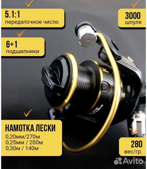 Катушка рыболовная