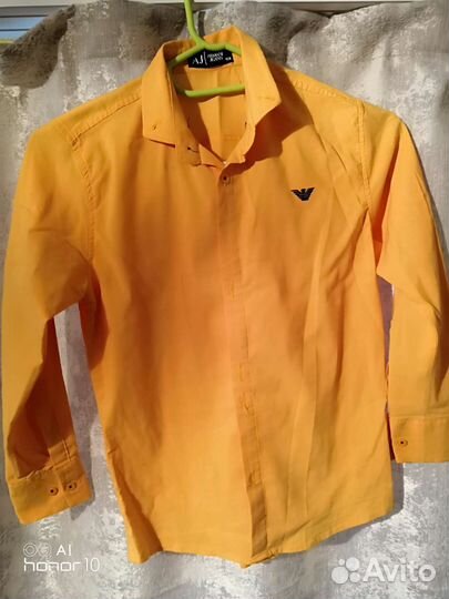 Рубашка 134 праздничная