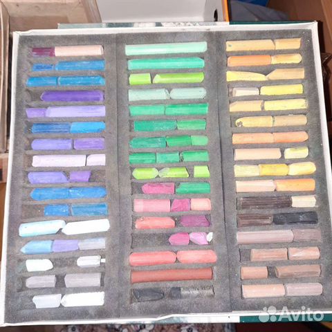 Пастель сухая набор