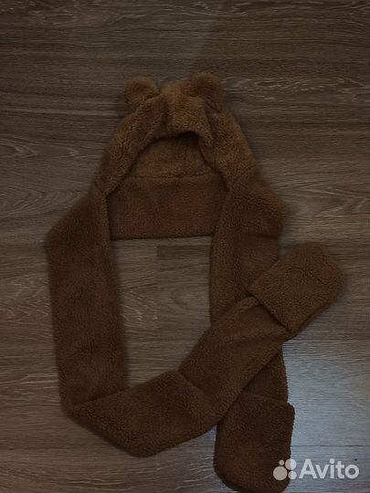 Шапка-шарф с ушками