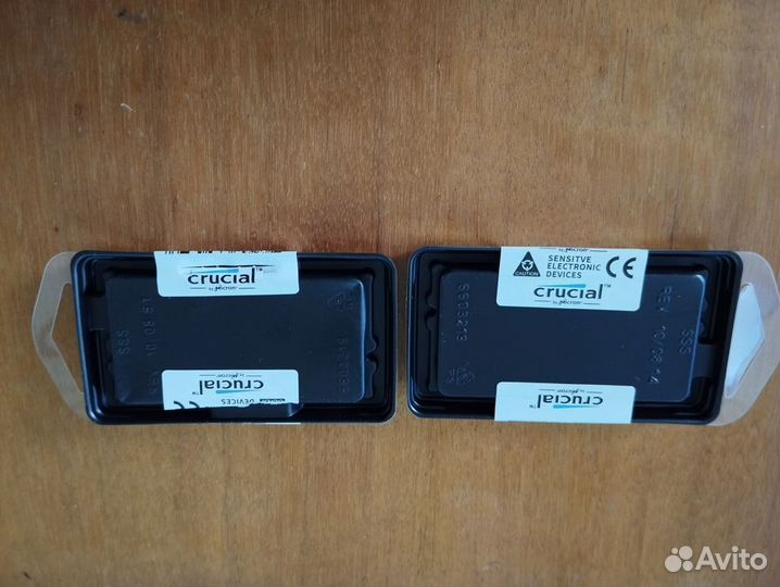 Память для ноутбука Сrucial 8Гб DDR3L (12800), 2шт