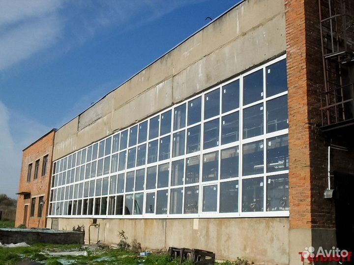 Остекление пвх промышленных зданий