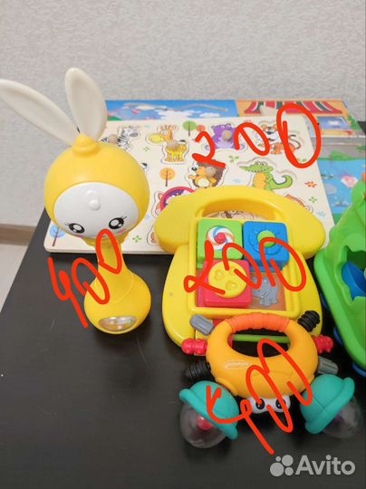 Детские развивающие игрушки от 1 года