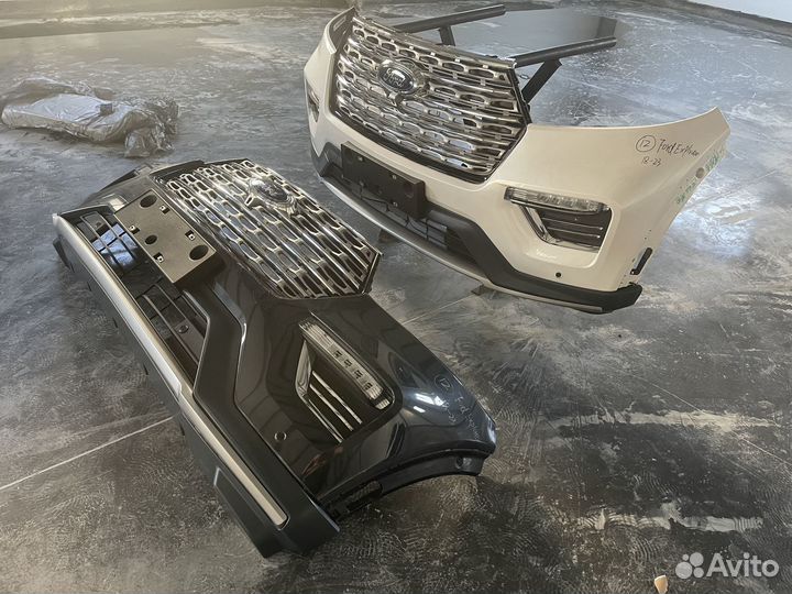 Бампер передний Ford Explorer 2019-2023 в сборе