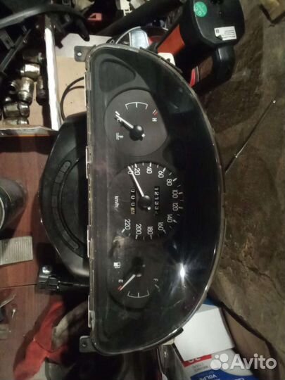 Шевроле ланос щиток приборов