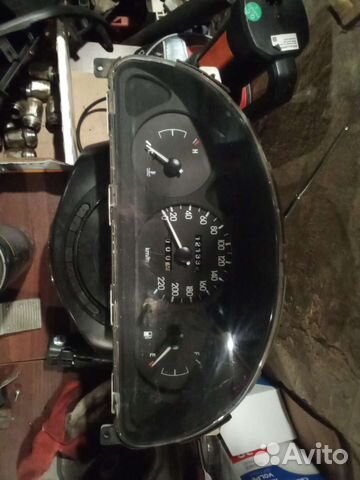 Шевроле ланос щиток приборов