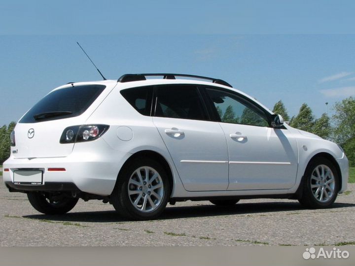 Рейлинги на крышу Mazda 3 хэтчбек