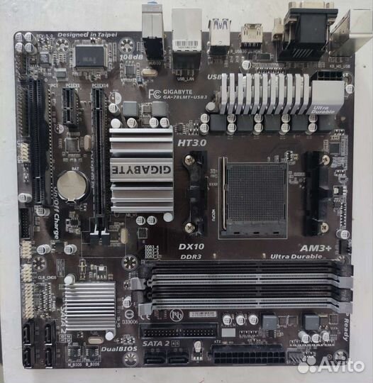 Материнская плата am3+, ddr3