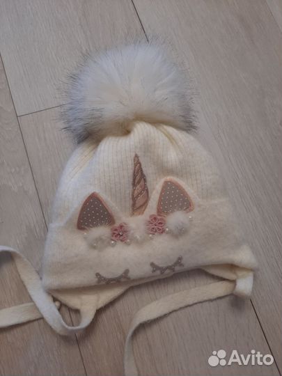 Шапка зимняя для девочки