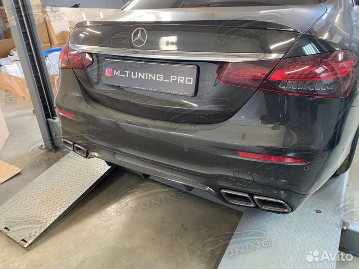 Новый Диффузор Mercedes W213 рестайлинг