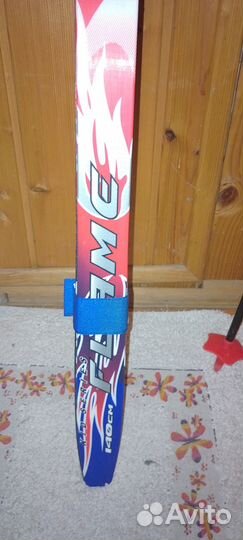 Набор лыжи, палки, ботинки