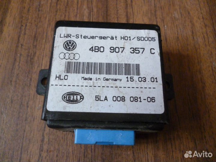 Блок корректора фар Audi A8 4D