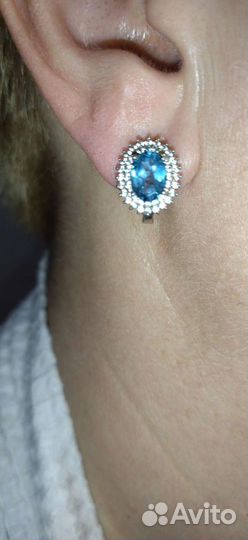 Серьги серебряные 925 пробы