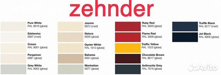 Стальной трубчатый радиатор отопления Zehnder 5026